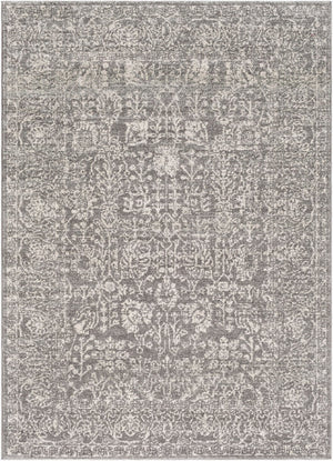 Livabliss Harput Traditional Polypropylene Accent Rug for Entryways Hallways and Bedroom Floors Charcoal, Mediu 3'11" x 5'7" HAP1029-31157