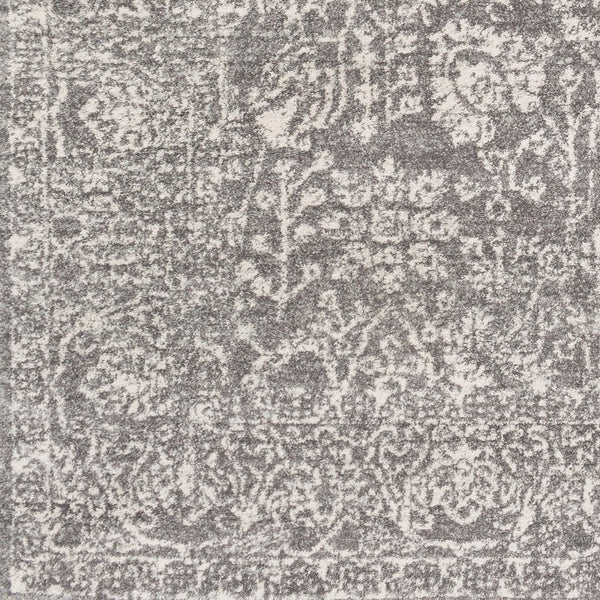 Livabliss Harput Traditional Polypropylene Accent Rug for Entryways Hallways and Bedroom Floors Charcoal, Mediu 2' x 2'11" HAP1029-23