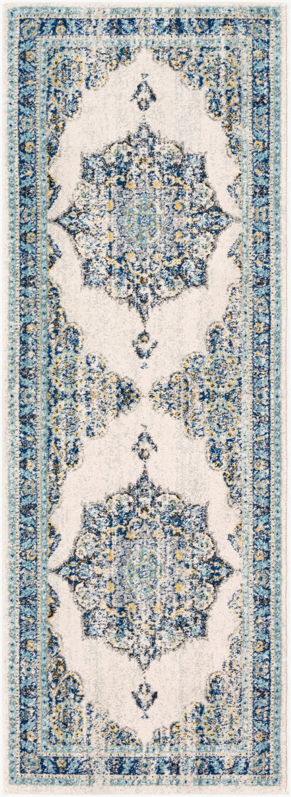 Livabliss Harput Anatolian Medallion Runner Rug Polypropylene Medium Pile Hallway Accent HAP1031-2773