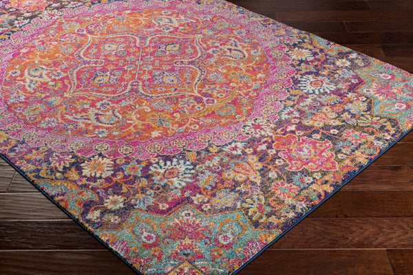 Livabliss Harput Traditional Turkish Polypropylene Area Rug for Entryways and Compact Accent Spaces Burgandy, Burnt 2'7" x 7'3" HAP1044-2773