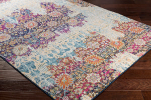 Livabliss Harput Traditional Medallion Polypropylene Accent Rug Turkish Woven for Small Spaces HAP1049-23