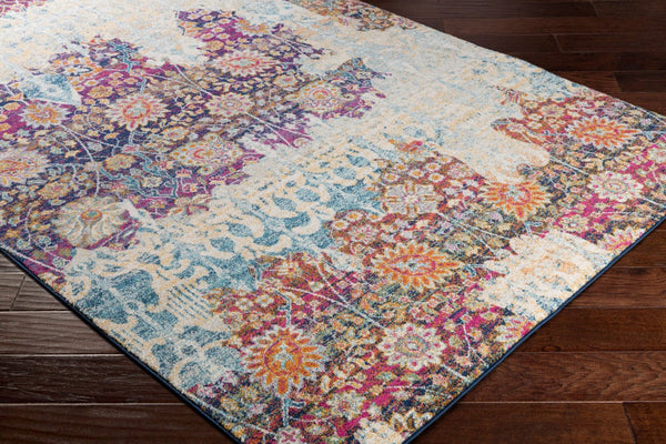 Livabliss Harput Traditional Medallion Polypropylene Accent Rug Turkish Woven for Small Spaces HAP1049-23