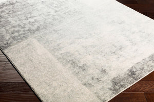 Livabliss Harput Geometric Polypropylene Machine Woven Rug for Entryway Bathroom or Console Medium Gray, Li 2'7" x 7'3" HAP1059-2773