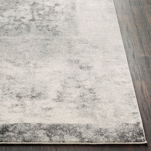 Livabliss Harput Geometric Polypropylene Machine Woven Rug for Entryway Bathroom or Console Medium Gray, Li 2'7" x 7'3" HAP1059-2773
