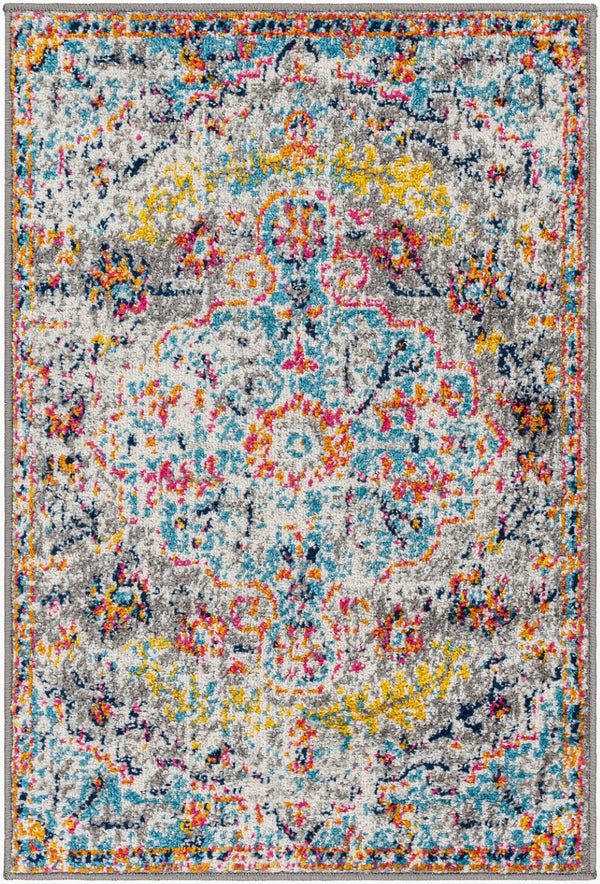 Livabliss Harput Traditional Polypropylene Area Rug for Entryways Hallways and Accent Spaces Light Beige, Mu 2' x 2'11" HAP1063-23