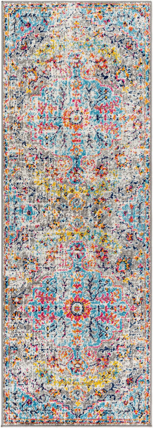 Livabliss Harput Traditional Polypropylene Area Rug for Entryways Hallways and Accent Spaces Light Beige, Mu 2'7" x 7'3" HAP1063-2773