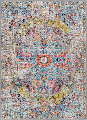 Livabliss Harput Traditional Polypropylene Area Rug for Entryways Hallways and Accent Spaces Light Beige, Mu 6'7" x 9' HAP1063-679