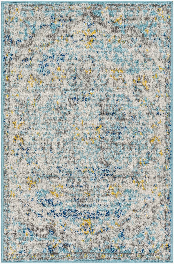 Livabliss Harput Traditional Medallion Polypropylene Area Rug for Entryways and Compact Spaces Light Beige, Mu 2' x 2'11" HAP1065-23