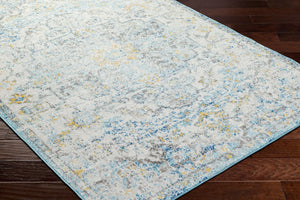 Livabliss Harput Traditional Medallion Polypropylene Area Rug for Entryways and Compact Spaces Light Beige, Mu 7'10" x 10'2" HAP1065-710103