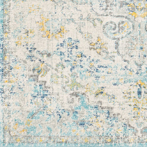 Livabliss Harput Traditional Medallion Polypropylene Area Rug for Entryways and Compact Spaces Light Beige, Mu 7'10" x 10'2" HAP1065-710103