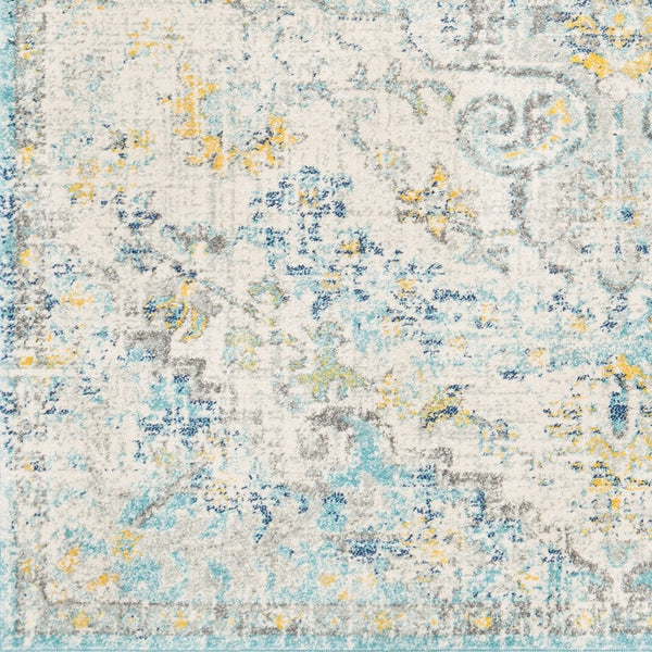 Livabliss Harput Traditional Medallion Polypropylene Area Rug for Entryways and Compact Spaces Light Beige, Mu 7'10" x 10'2" HAP1065-710103