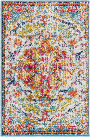 Harput HAP-1067 2' x 2'11" Machine Woven Rug HAP1067-23 Livabliss Surya