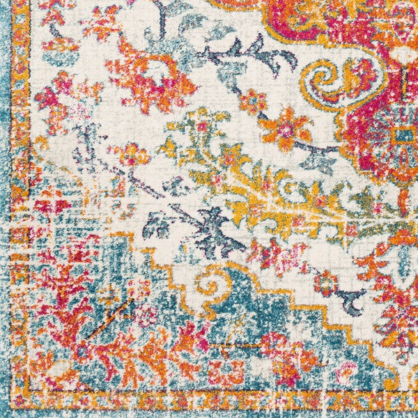 Livabliss Harput Traditional Medallion Polypropylene Area Rug for Entryways and Hallways Light Beige, Mu 7'10" x 10'2" HAP1067-710103
