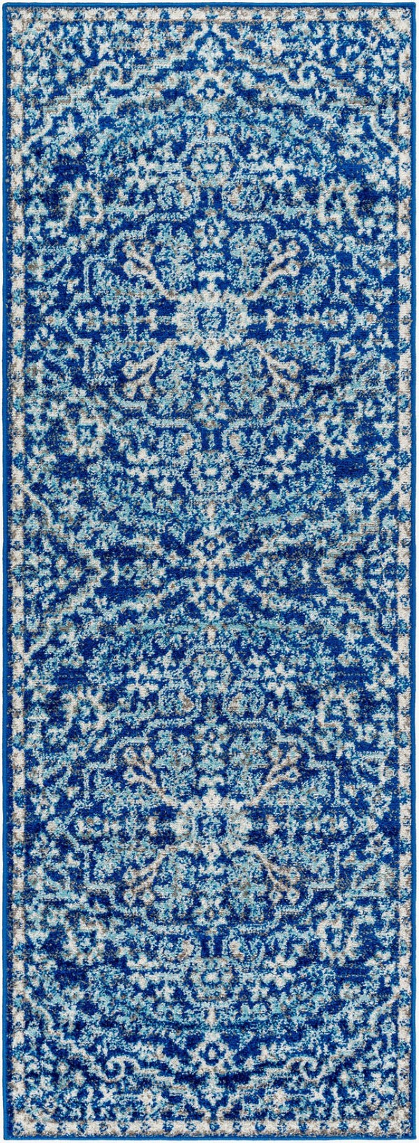 Livabliss Harput Traditional Polypropylene Accent Rug for Entryways with Medium Pile Turkish Craft Light Beige, Me 2'7" x 7'3" HAP1068-2773
