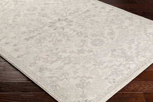 Livabliss Harput Traditional Turkish Geometric Polypropylene Accent Rug for Entryway or Bath Medium Gray, Ch 3'11" x 5'7" HAP1069-31157