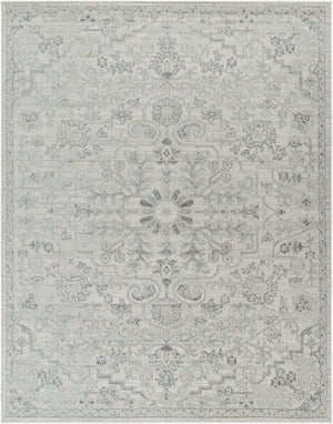 Livabliss Harput Traditional Turkish Geometric Polypropylene Accent Rug for Entryway or Bath Medium Gray, Ch 7'10" x 10'2" HAP1069-710103