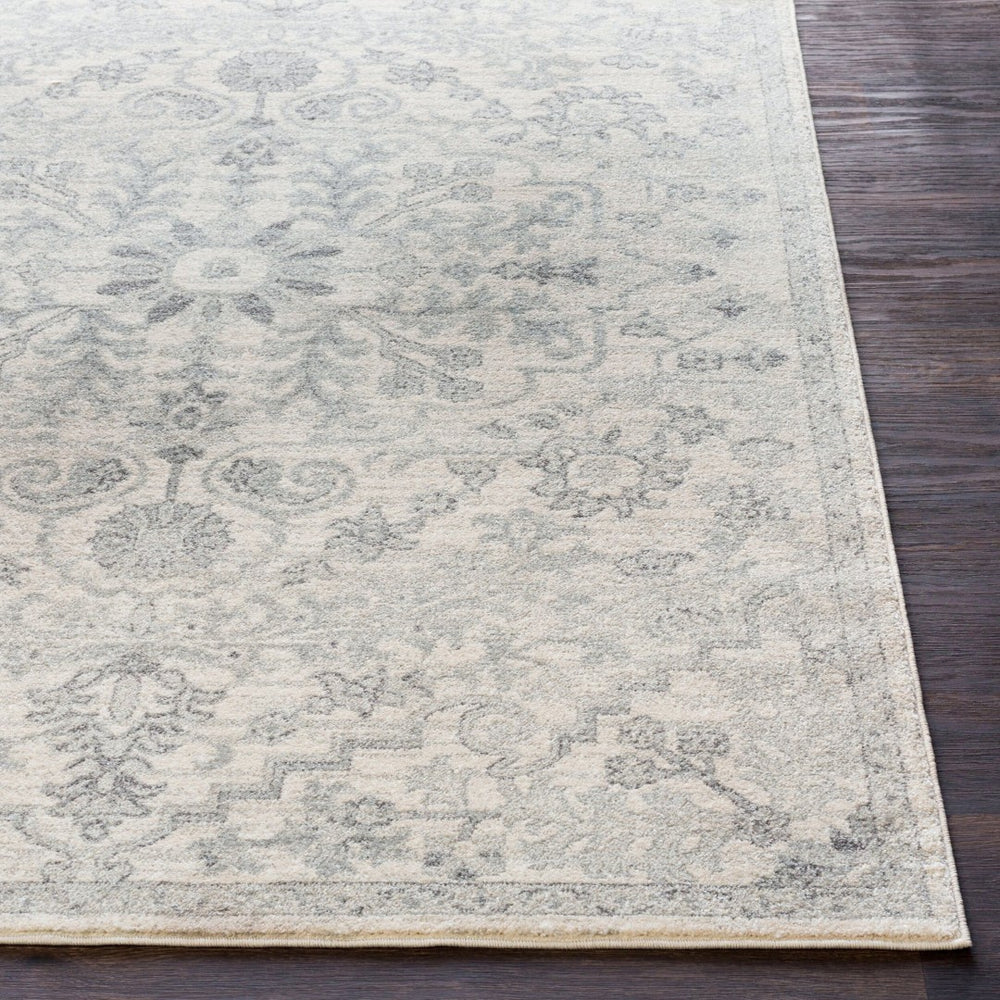Livabliss Harput Traditional Turkish Geometric Polypropylene Accent Rug for Entryway or Bath Medium Gray, Ch 3'11" x 5'7" HAP1069-31157