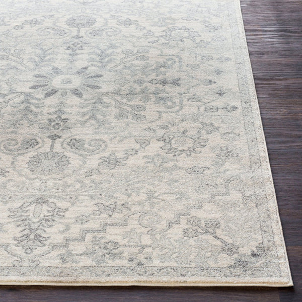 Livabliss Harput Traditional Turkish Geometric Polypropylene Accent Rug for Entryway or Bath Medium Gray, Ch 3'11" x 5'7" HAP1069-31157