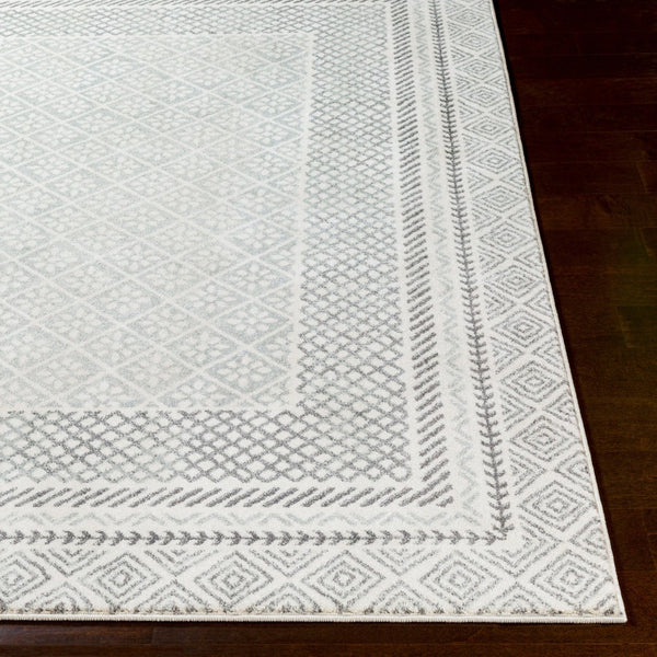 Livabliss Harput Global Inspired Turkish Machine Woven Polypropylene Rug for Entryways and Small Spaces Charcoal, Light 2' x 2'11" HAP1088-23