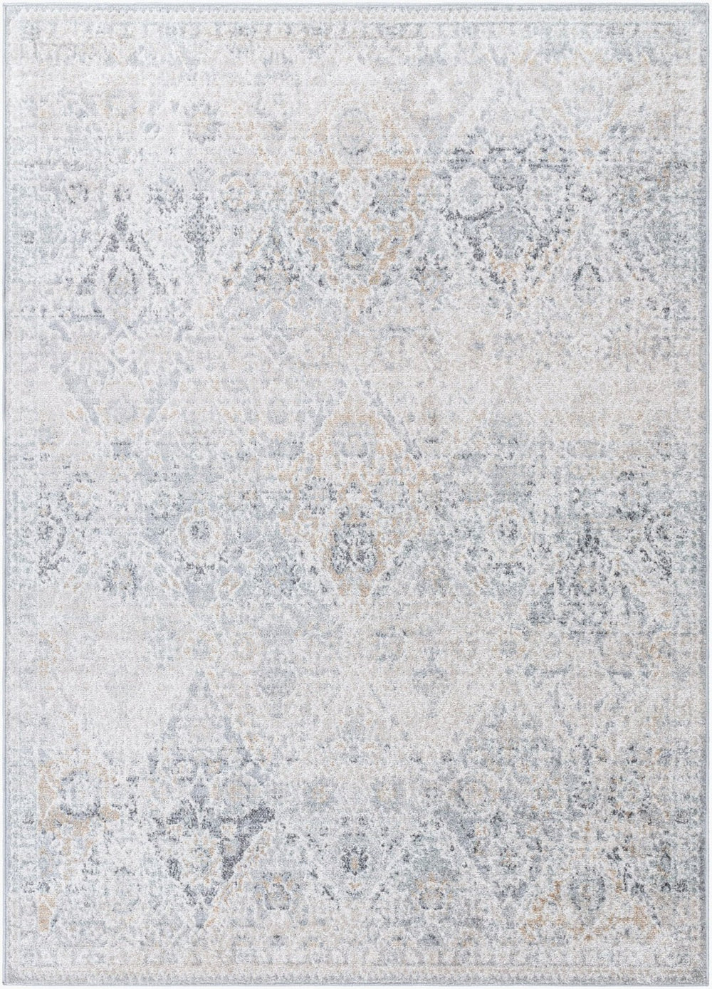 Livabliss Harput Traditional Medallion Polypropylene Area Rug for Formal Living and Dining Rooms HAP1167-93126