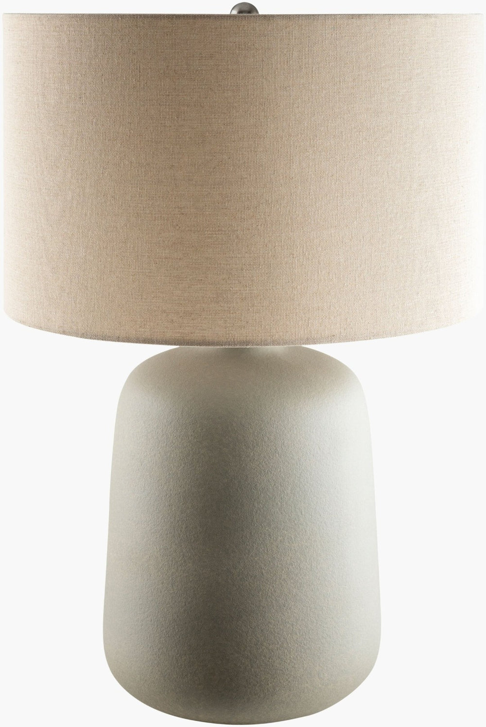 Livabliss Harmonie Ceramic Table Lamp with Linen Shade for Farmhouse or Cottage Interiors HAR-001