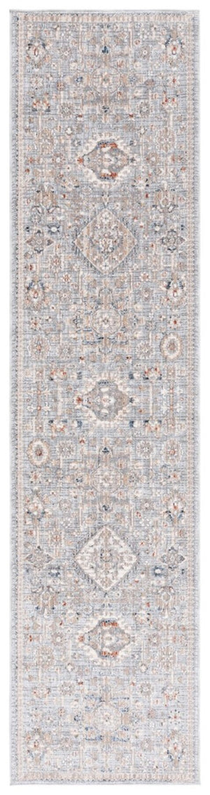Safavieh Harlow 164 HAR164 Power Loomed  Rug Light Grey / Beige Blue HAR164F-8