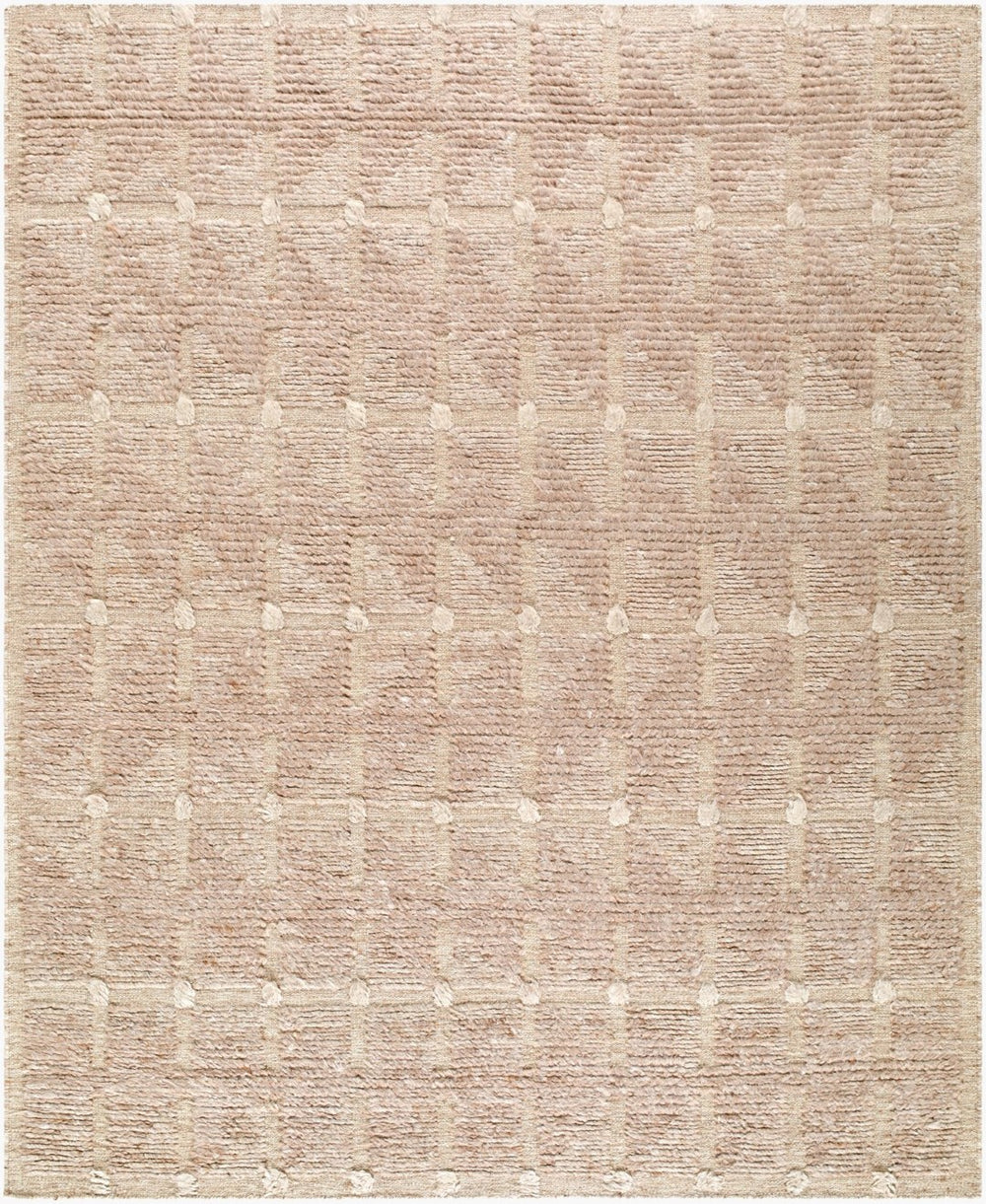 Surya Hans Handwoven Wool Accent Rug Bohemian Global Pattern for Entryway or Bath 8' x 10' Rectangle HAS4100-810