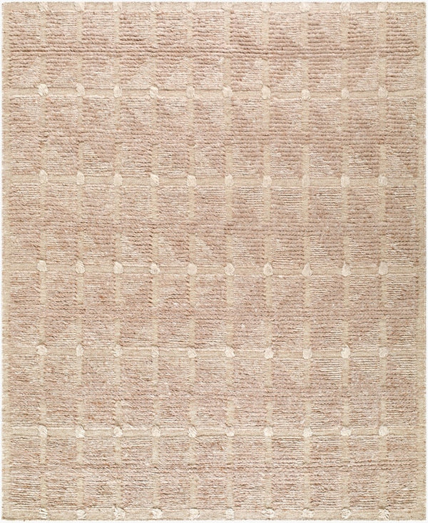 Surya Hans Handwoven Wool Accent Rug Bohemian Global Pattern for Entryway or Bath 8' x 10' Rectangle HAS4100-810