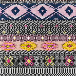 Surya Haruki 20" X 20" Global Inspired Accent Pillow - Elegant, Durable Home Decor For Eclectic Charm Black Cotton,Polyester,Cotton Hau002-2020