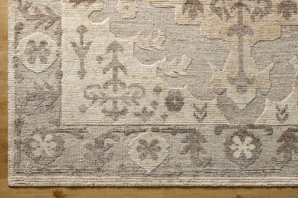 Hadiya HAY-2300 9' x 12' Handmade Rug HAY2300-912  Slate Grey Taupe, Ash, Grey, Camel Surya
