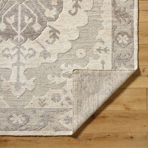 Hadiya HAY-2300 9' x 12' Handmade Rug HAY2300-912  Slate Grey Taupe, Ash, Grey, Camel Surya