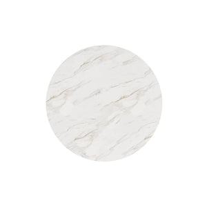 A.R.T. Furniture Verge Spot Table - Elegant Marble & Sculpted Metal Accent for Modern Living Spaces & Home Décor 337389-1043