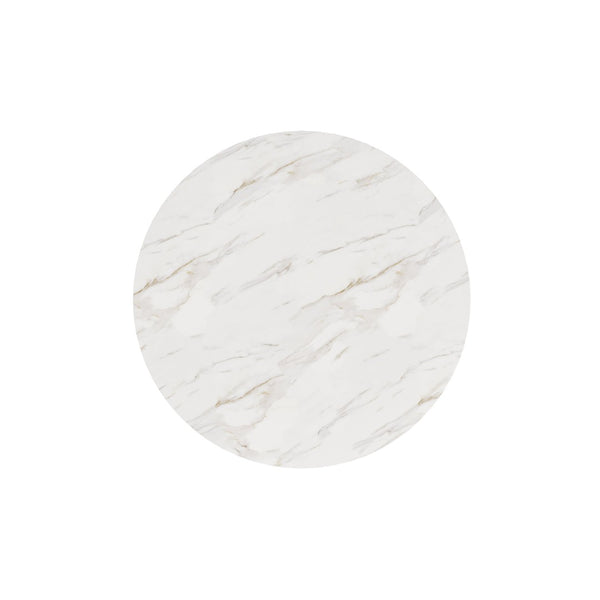 A.R.T. Furniture Verge Spot Table - Elegant Marble & Sculpted Metal Accent for Modern Living Spaces & Home Décor 337389-1043
