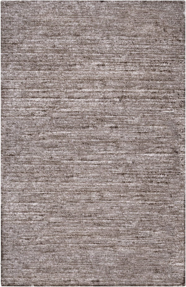Surya Haize Haz-6002 Premium 2' X 3' Hand-knotted Viscose Rug – Modern Decor, Durable & Easy To Clean! Black Viscose Haz6002-23