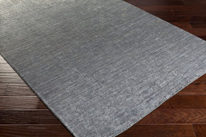 Surya Haize Haz-6002 Premium 2' X 3' Hand-knotted Viscose Rug – Modern Decor, Durable & Easy To Clean! Charcoal Viscose Haz6010-3656