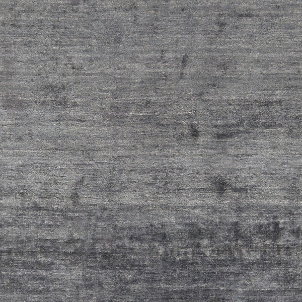 Surya Haize Haz-6002 Premium 2' X 3' Hand-knotted Viscose Rug – Modern Decor, Durable & Easy To Clean! Charcoal Viscose Haz6010-3656