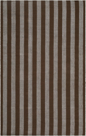 Livabliss Harbor Handwoven Recycled Pet Flatweave Rug for Entryways Patios and Coastal Spaces Chocolate, Sla 8' x 10' HBB2300-810