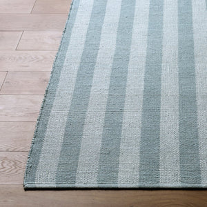 Livabliss Harbor Handwoven Recycled Pet Flatweave Rug for Coastal Entryways and Patio Spaces Slate Gray, Li 2' x 3' HBB2303-23