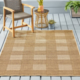 Christopher Knight Home® - Noble House - Tokota 5'3" X 7' Indoor/Outdoor Area Rug, Natural