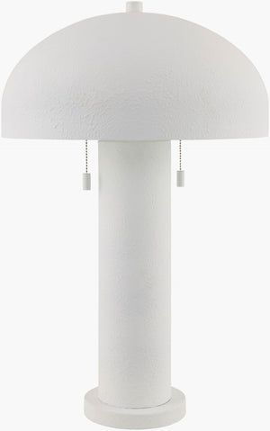 Livabliss Hobro Hand-painted Iron Accent Table Lamp with Metal Shade for Classic Interiors HBR-004