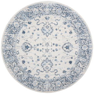 Safavieh Harbor 145 POWER LOOMED  Rug Cream / Blue HBR145A-28