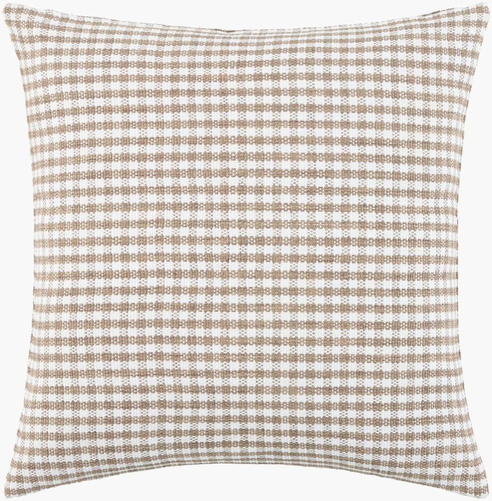 Surya Harbour Geometric Polypropylene Accent Pillow for Outdoor and Indoor Living Spaces HBU002-2222D