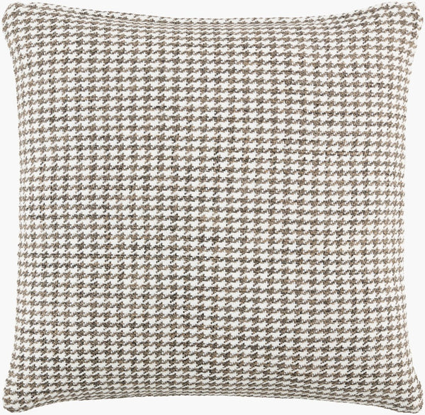 Surya Harbour Polypropylene Woven Square Pillow for Indoor Outdoor Sofas and Patio Seating HBU003-2020P