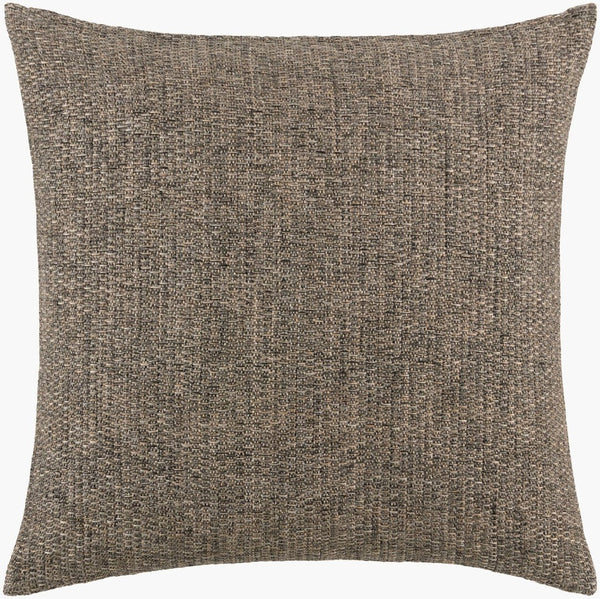 Surya Harbour Woven Polypropylene Square Accent Pillow for Indoor and Outdoor Seating HBU005-1818P