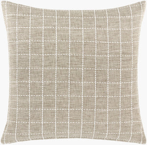 Surya Harbour Outdoor Square Accent Pillow Woven Polypropylene Fade Resistant Patio Decor HBU007-2020P