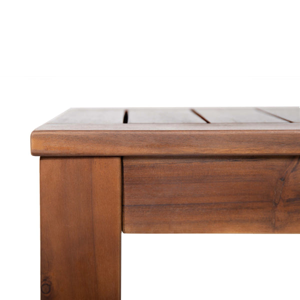 English Elm Christopher Knight Home® - MANILA Acacia 61.75" Outdoor Bench Set of 2 – Rustic Dark Brown Patio Seating, 600 lb Capacity, Durable 60079.00