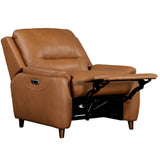 Parker House Austin - Caramel Cream Power Reclining Sofa And 2 Recliners Brown Top Grain Leather With Match (X) Maus-311ph-cmcr