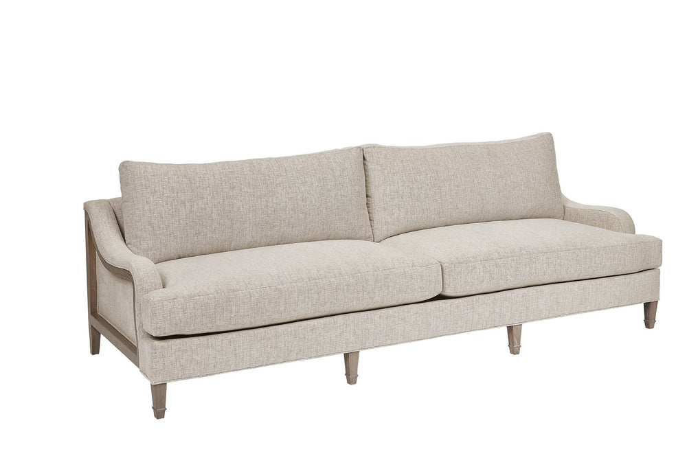 A.R.T. Furniture Tresco Sofa - Elegant New Traditional Design With Smoaked Finish & Plush Comfort For Your Living Room Brown Fabric In A Polyester,Tan And Dove Coloration 760521-5303