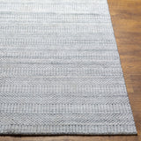 Hickory HCK-2301 9' x 12' Handmade Rug HCK2301-912  Light Slate, Gray, Charcoal, Cream Surya