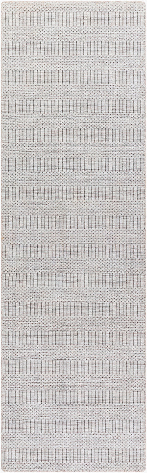 Surya Hickory Modern 2' X 3' Handmade Area Rug In Recycled Pet Yarn - Stylish, Durable, Eco-friendly Decor Light Beige Recycled Pet Yarn Hck2302-268